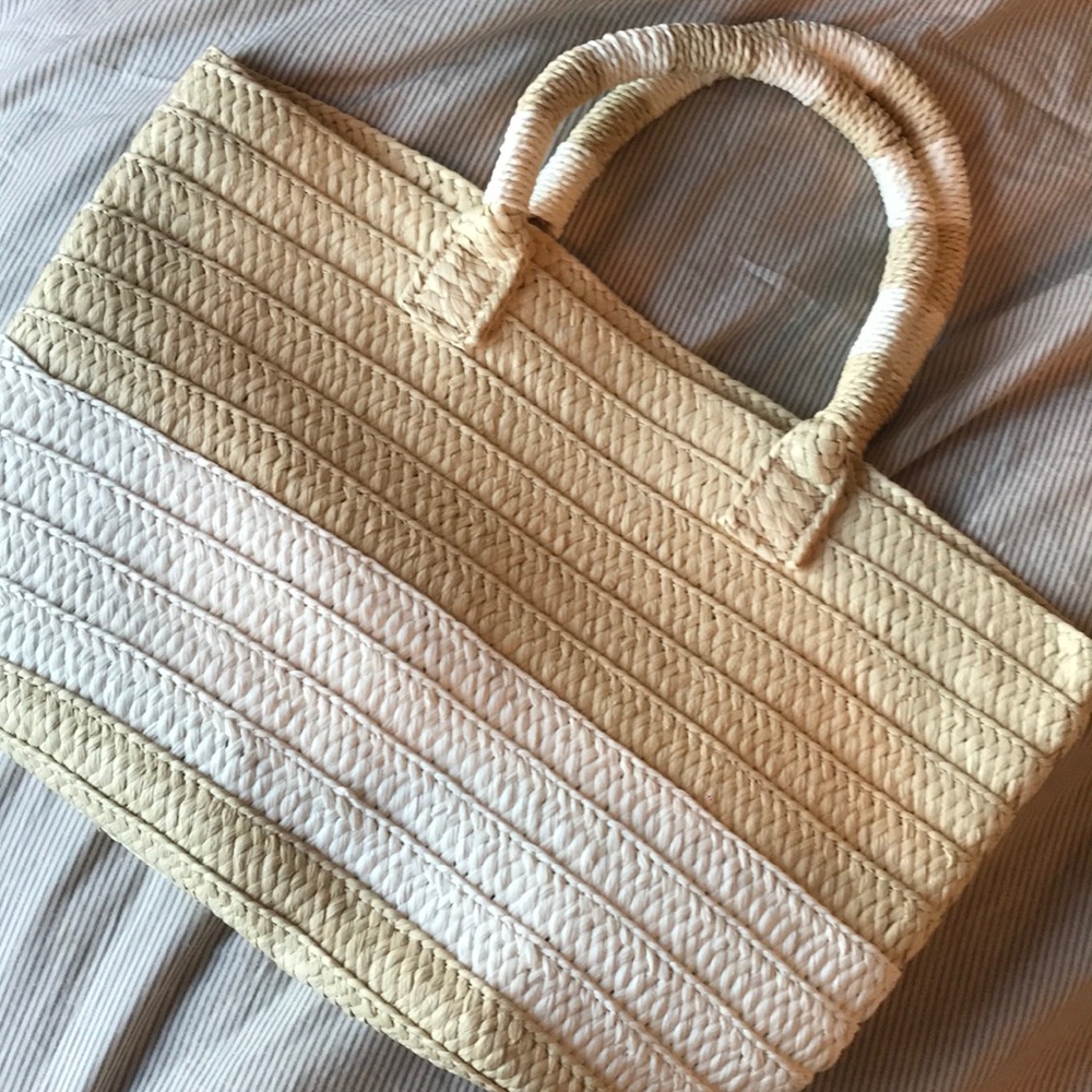 Woven tote BRAND NEW